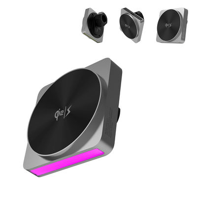 kaufen Dynamic Atmosphere Experience Iphone Charger Stand With 9 Light Colors Switching And 15w Fast Charging For Automotive online manufacture