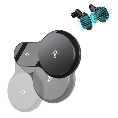 kaufen 16 Magnete Starke Magnetsuchung Iphone Wireless-Ladegerät Ultra-dünne Lüfter Kühlung Auto Telefonhalter online manufacture