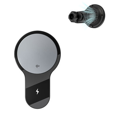 kaufen Ultra-Dünne Lüfterkühlung 15w Wireless-Ladegerät Autophone-Halter mit Qi2 Schnellladung LED-Beleuchtung und starke magnetische Saugkraft online manufacture