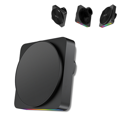 kaufen QI2-Auto-Magnet-Wireless-Ladegerät mit 9 Lichtfarben und Sound Pickup online manufacture
