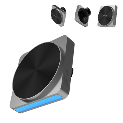 kaufen QI2 Allmetall-Autotelefonhalterung mit Schnellladung und Umgebungslicht online manufacture