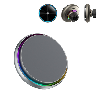 kaufen Magsafe Car Mount Starry Sky Light Effect Fast Heat Dissipation QI2 Fast Charging Magnetic Car Wireless Charging Bracket online manufacture