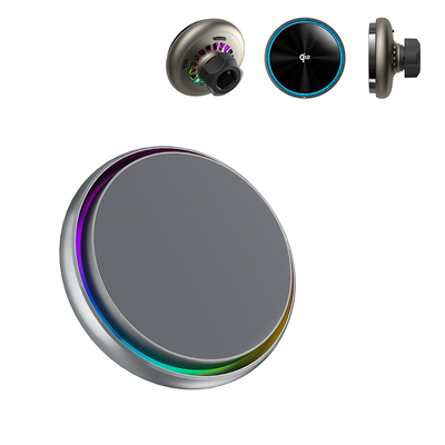 kaufen Starry Sky Light Magnetic Car Wireless Charging Holder With Silent Cooling Fan QI2 Fast Charging And Fast Heat Dissipation online manufacture