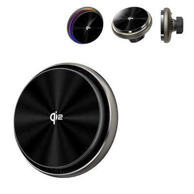 kaufen Starry Sky Lighting Effect And Fast Heat Dissipation In 15w Wireless Charger With Cooling Fan online manufacture