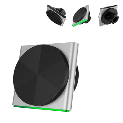 kaufen Wireless Fast Charging für Iphone 15 Pro Max Magnetische Automotive 9-Farbe RGB Lichteffekt Schwarze Technologie Sound Pickup online manufacture