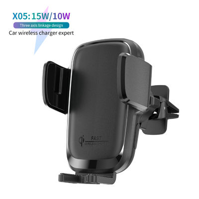 kaufen 12-24V Voltage Wireless Car Charger with 1 Year Warranty and 0.25kg Lightweight Qi Auto Clamping Phone Holder online manufacture