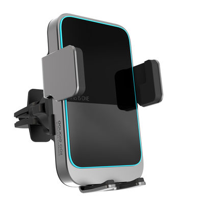 kaufen Aluminum Alloy iPhone Wireless Charger with 12-24V Voltage and FOD Automatic Recognition for Hands-Free Car Use online manufacture