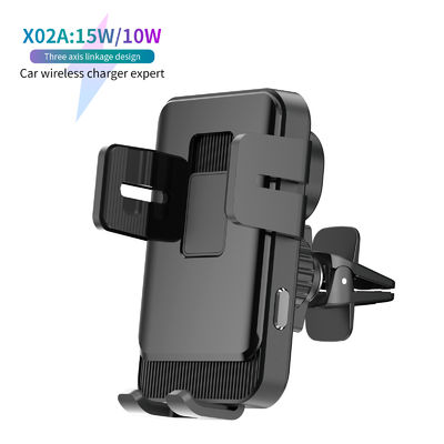 kaufen 12-24V Auto-Clamping Wireless Car Charger with 1 Year Warranty and Qi Fast Charging Car Phone Holder online manufacture