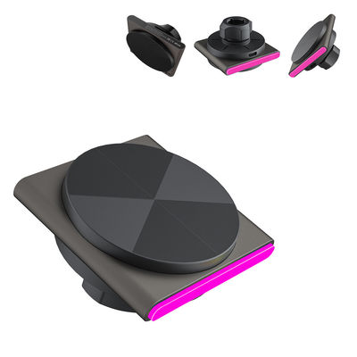 Iphone Wireless Charger QI2 Ultra-Dünne Design Pickup Lampe Metall Superstarke Magnetsuchung 360-Grad-Rotation Schnelles Laden