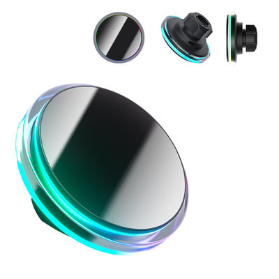 Original Design Magnetische Autohalterung mit Kristall-Umgebungslicht für schnelles Aufladen und horizontal/vertikal